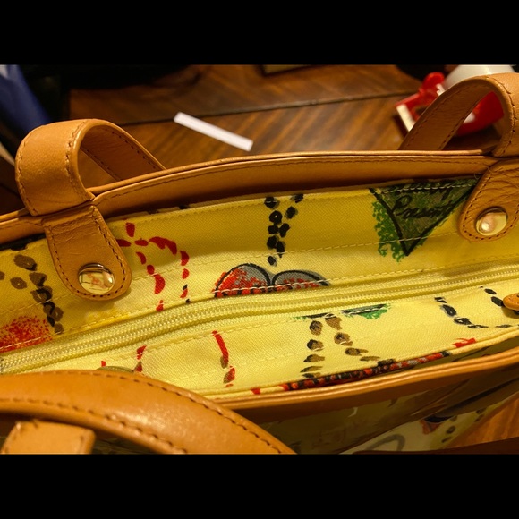 Silver Blue Clear Plastic Tote W/Fabric Insert NWT - Picture 11 of 16